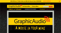 Desktop Screenshot of graphicaudio.net